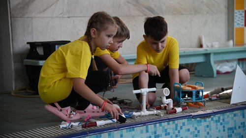 Подводная робототехника в рамках Чемпионата Красноярского края по робототехнике